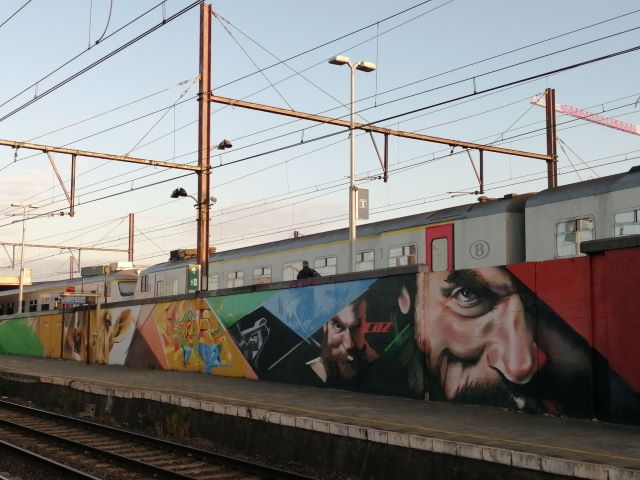 streetart routes in België